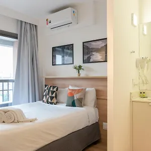 Apartamento Completo Consolacao - Metro Higienopolis-mackenzie, São Paulo